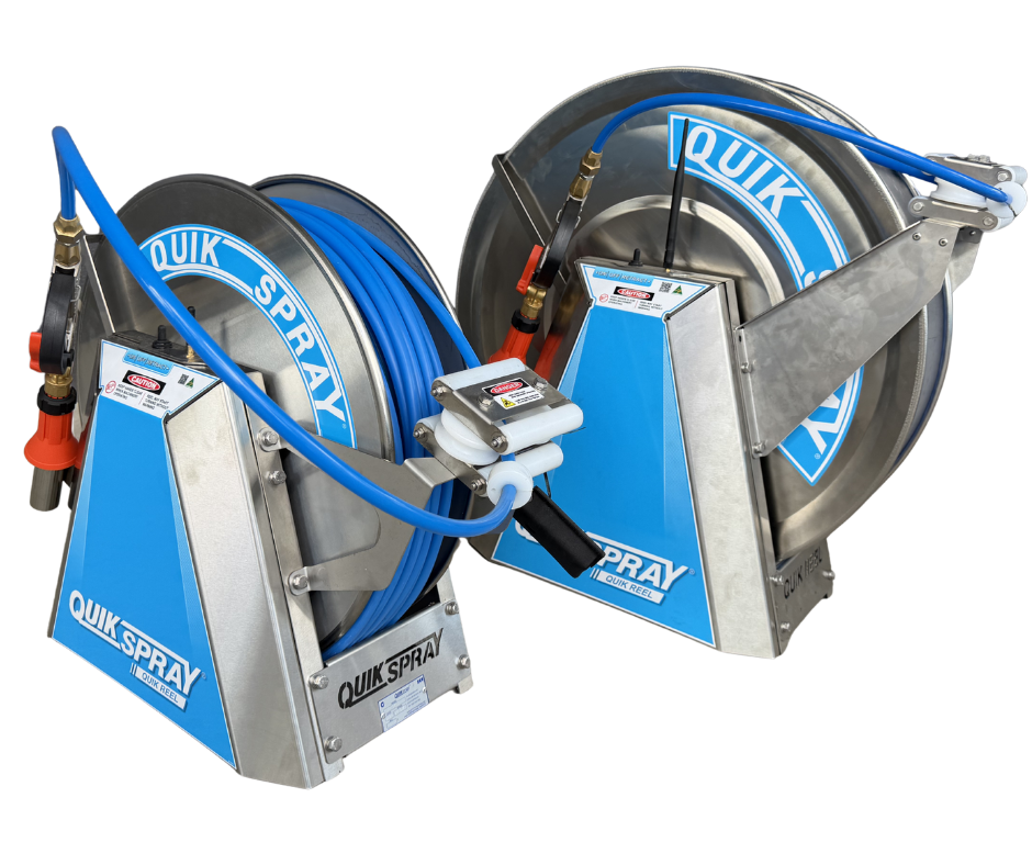 Quik Reel available in three sizes &mdash; QR50, QR100 and QR200